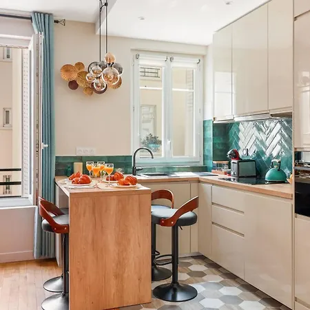 شقة Bnbnova - 2br - Bonne Nouvelle & Grands Boulevards باريس